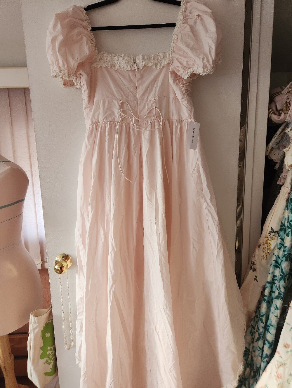 Size L SELKIE BLUSH CARIBBEAN DRESS - Picture 2 of 2